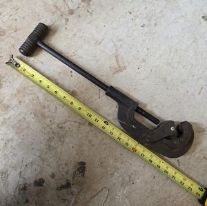 Barnes Tool Co Vintage #2 Pipe Cutter Rusty Gold